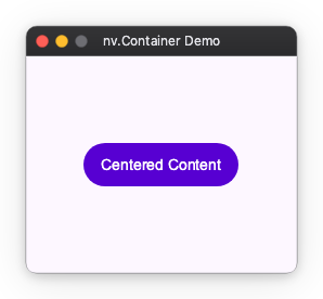 Container example
