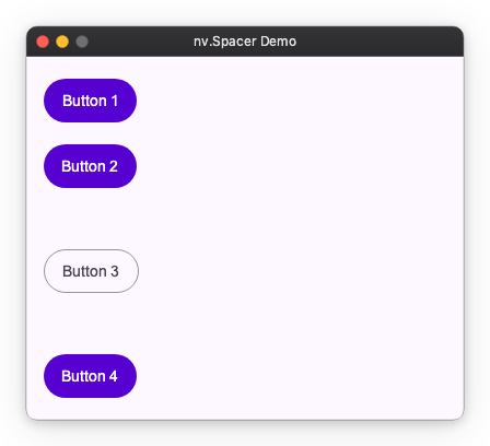 Spacer example