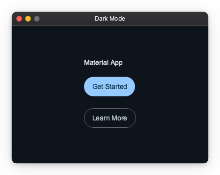 Dark Mode