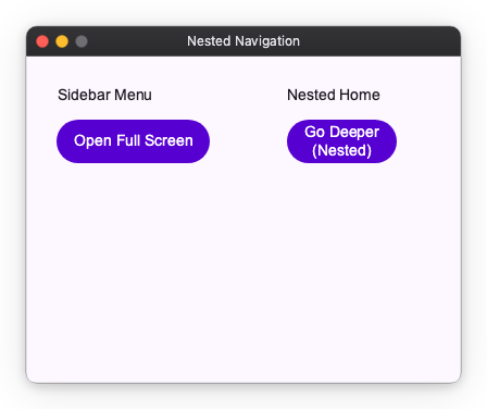 Nested Navigation
