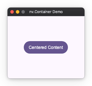 Container example