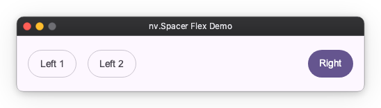 Spacer example