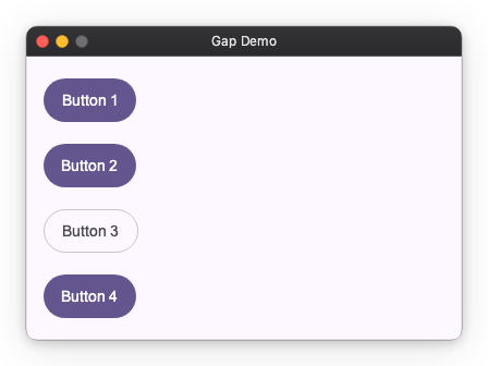 Gap example