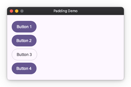 Padding example