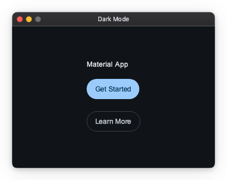 Dark Mode
