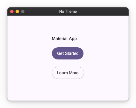 No Theme