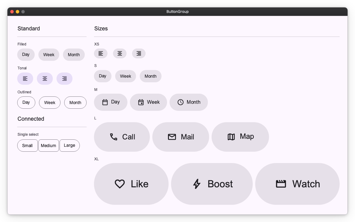 ButtonGroup