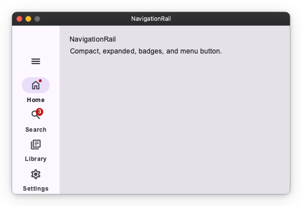 NavigationRail