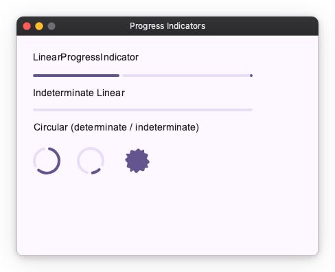 Progress Indicators