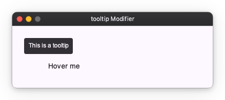 tooltip Modifier
