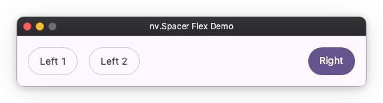 Spacer example