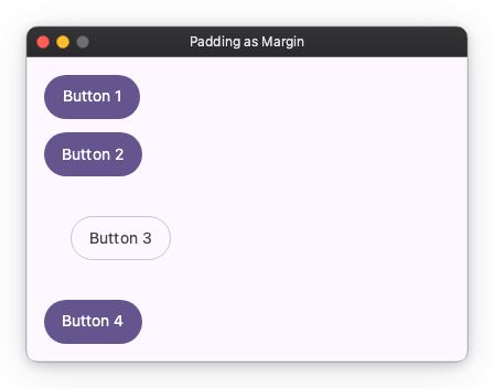 Padding on the element example