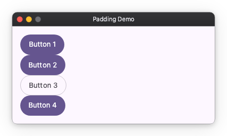 Padding example