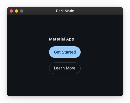 Dark Mode