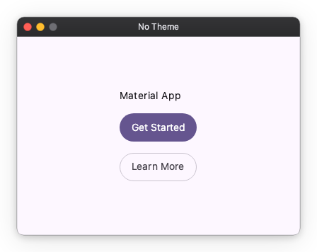 No Theme