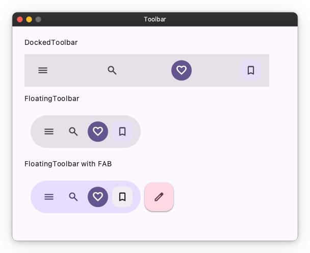 Toolbar