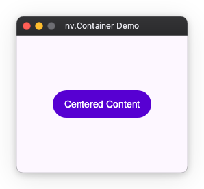 Container example