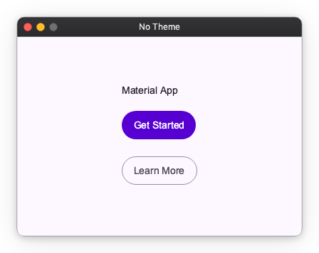 No Theme