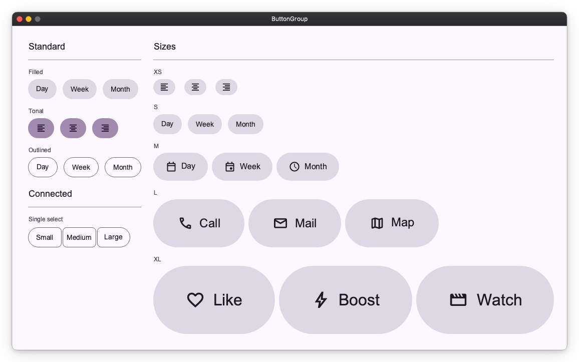ButtonGroup