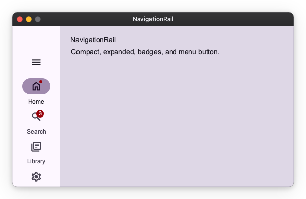 NavigationRail