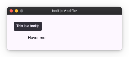 tooltip Modifier